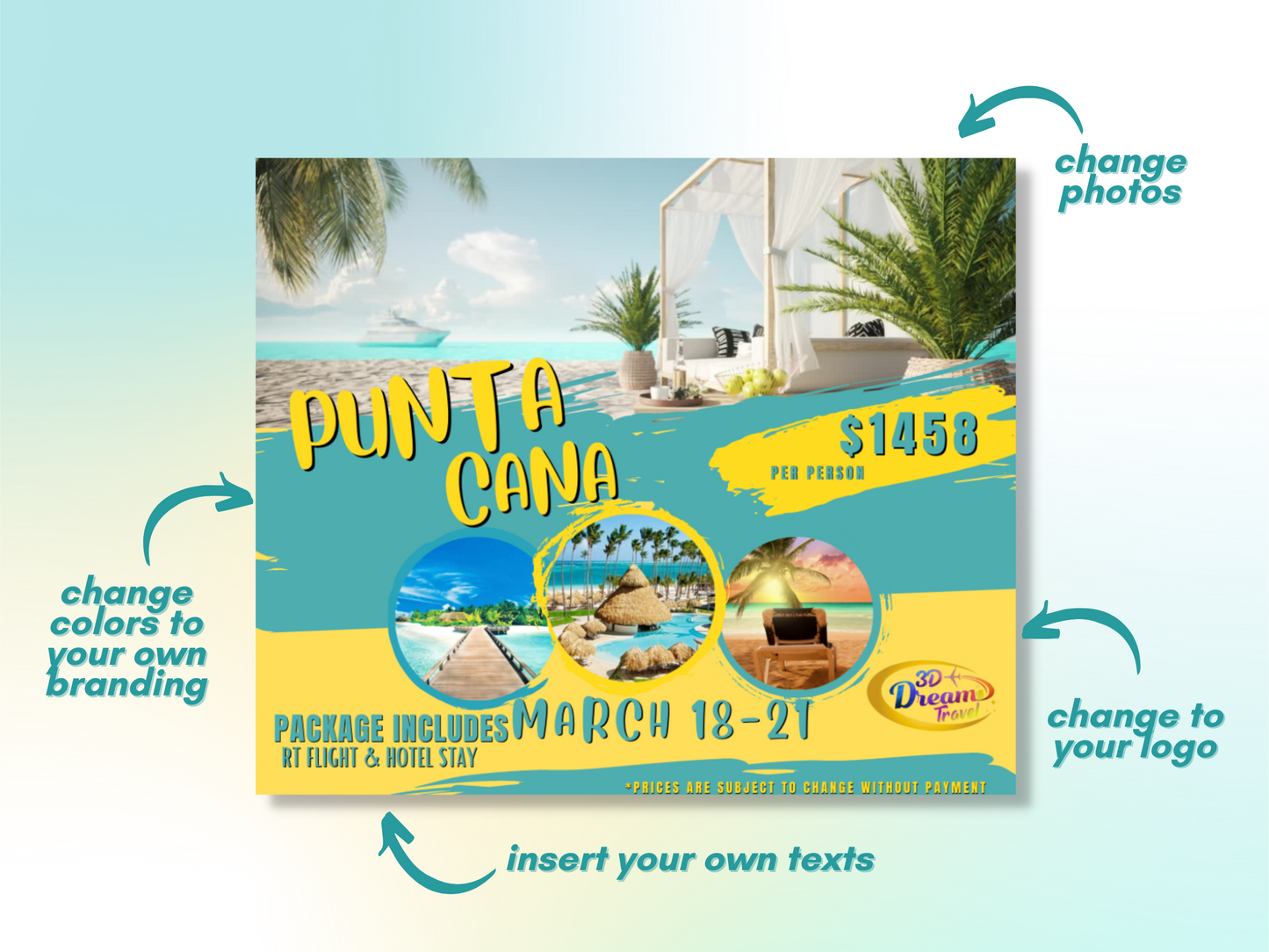 Travel Deals Set 1 Facebook And Instagram