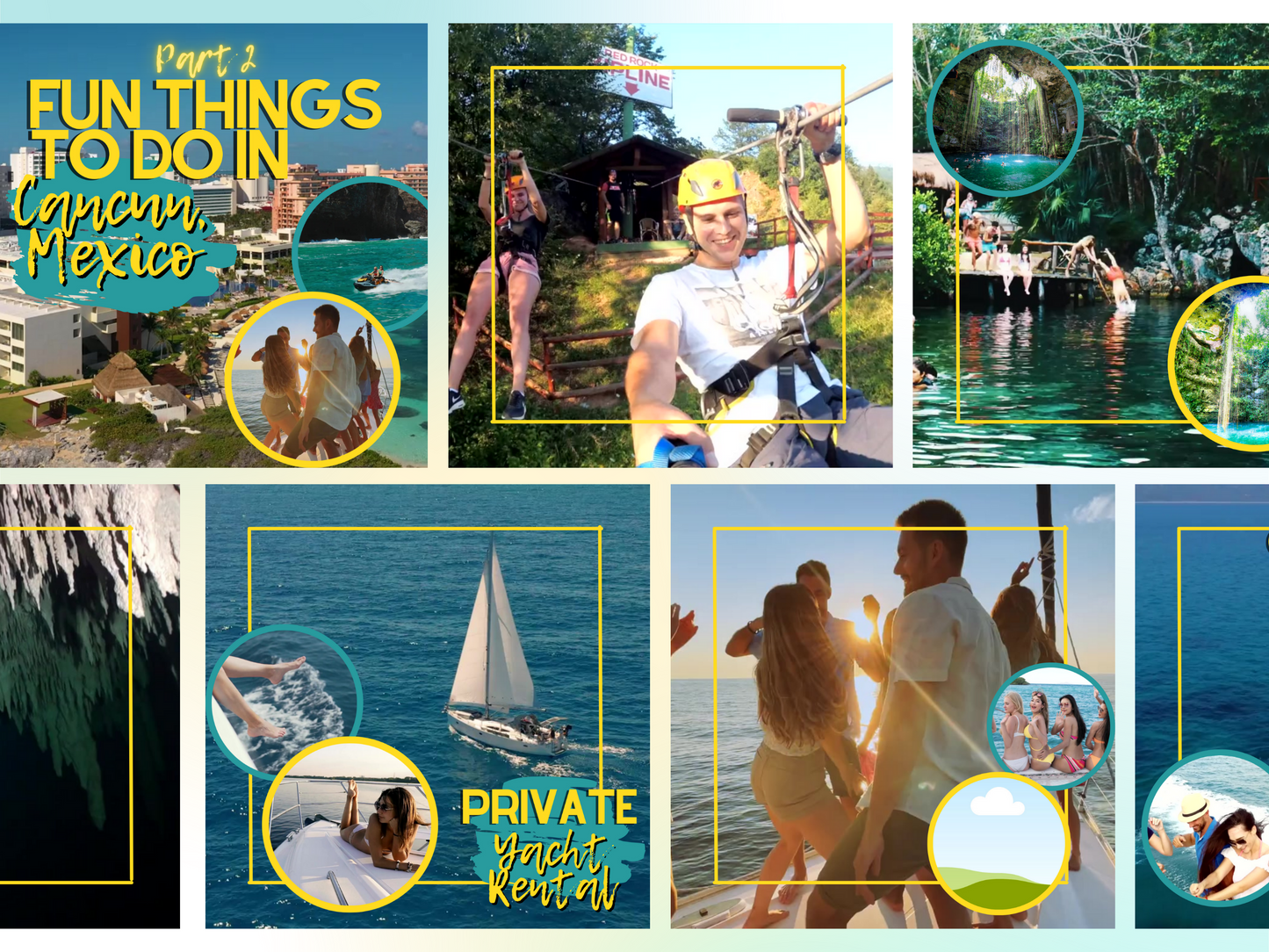 Things to do in Cancun Part 1, Part 2, and Part 3