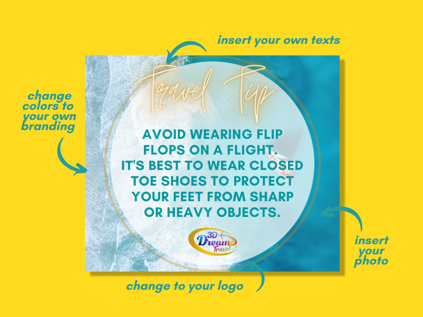 Travel Tips Set 2 Facebook And Instagram