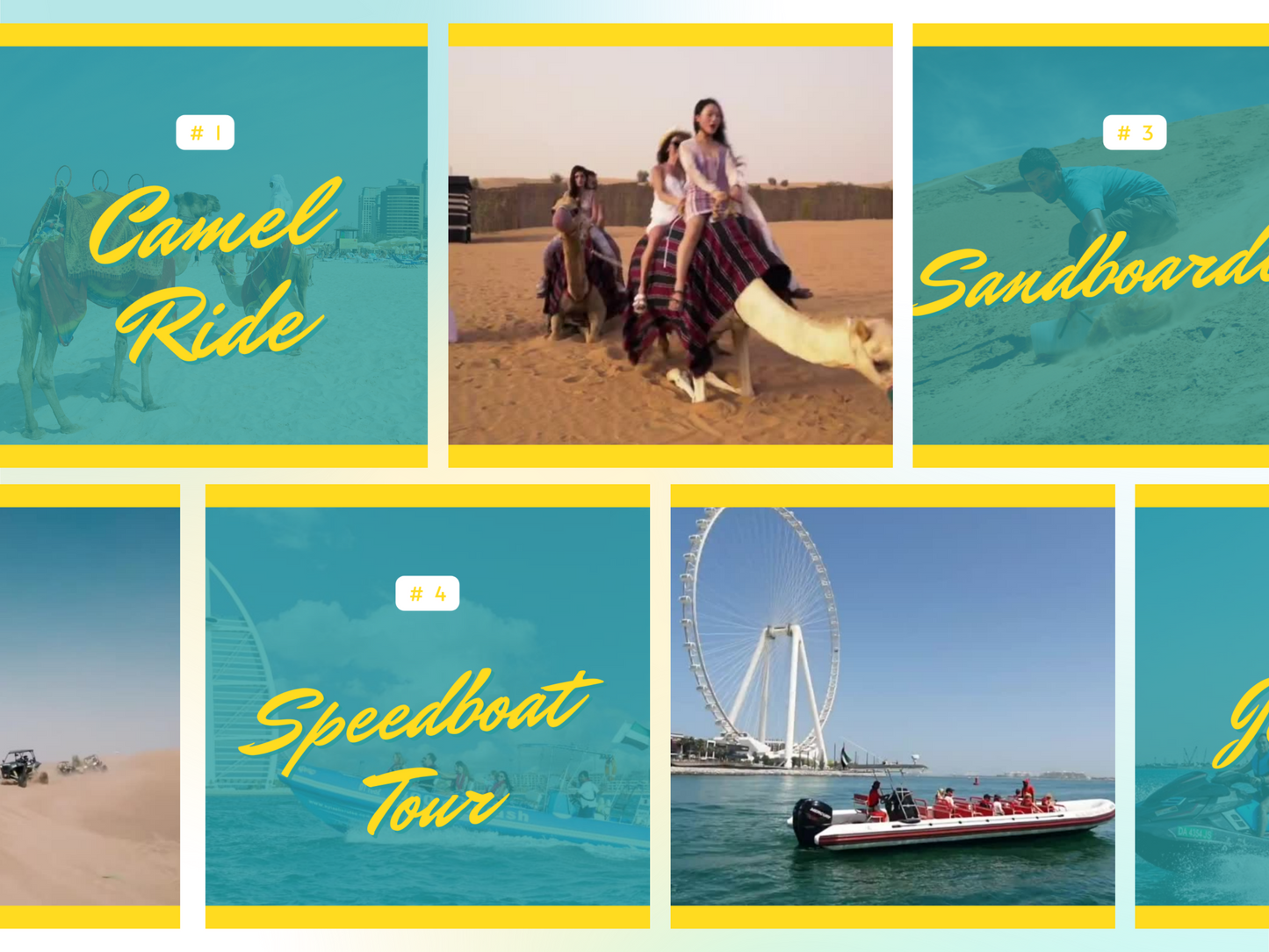Things To Do in Dubai Part 1 and Part 2