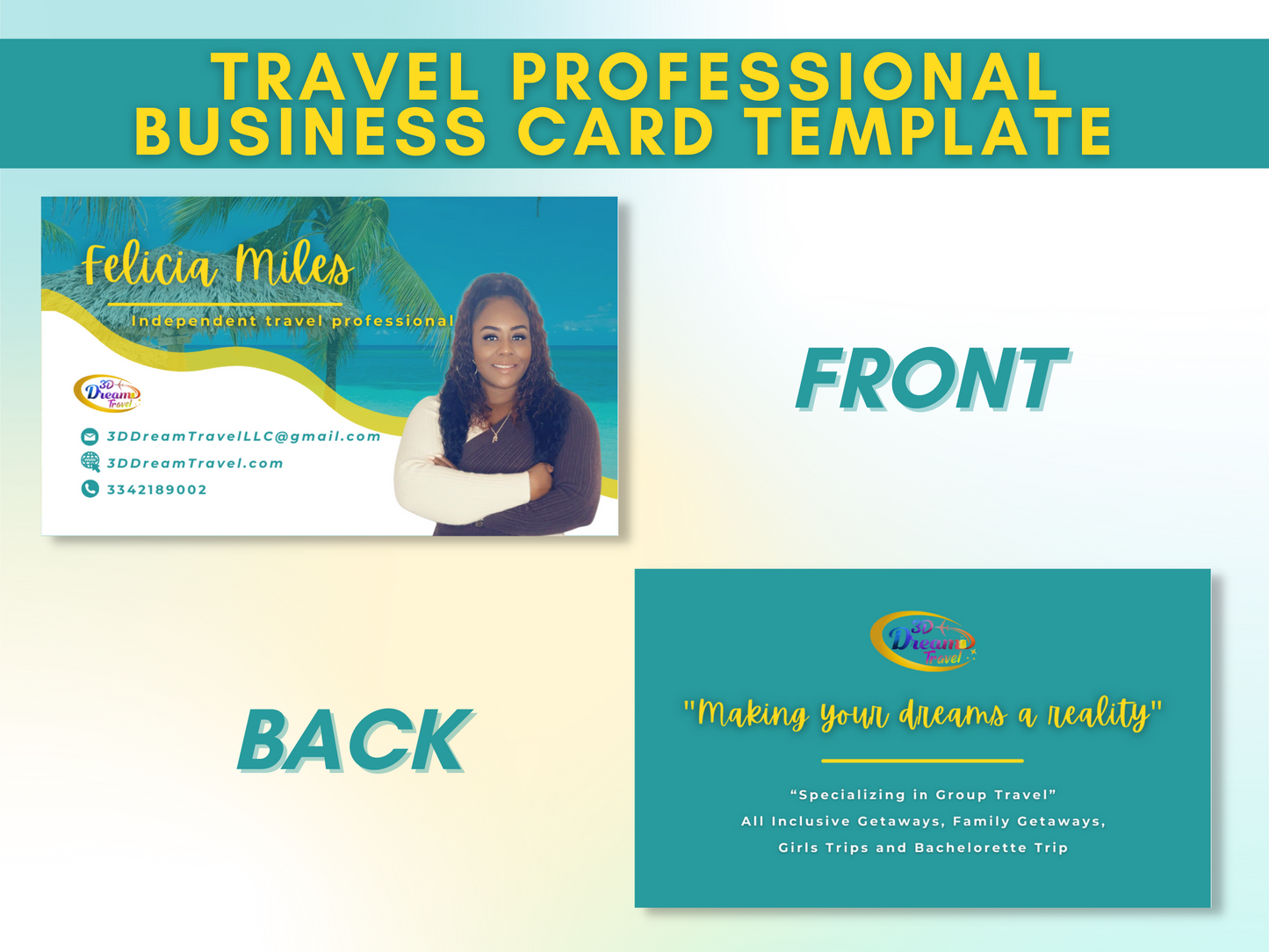 Business Cards Templates and Designs Set 1
