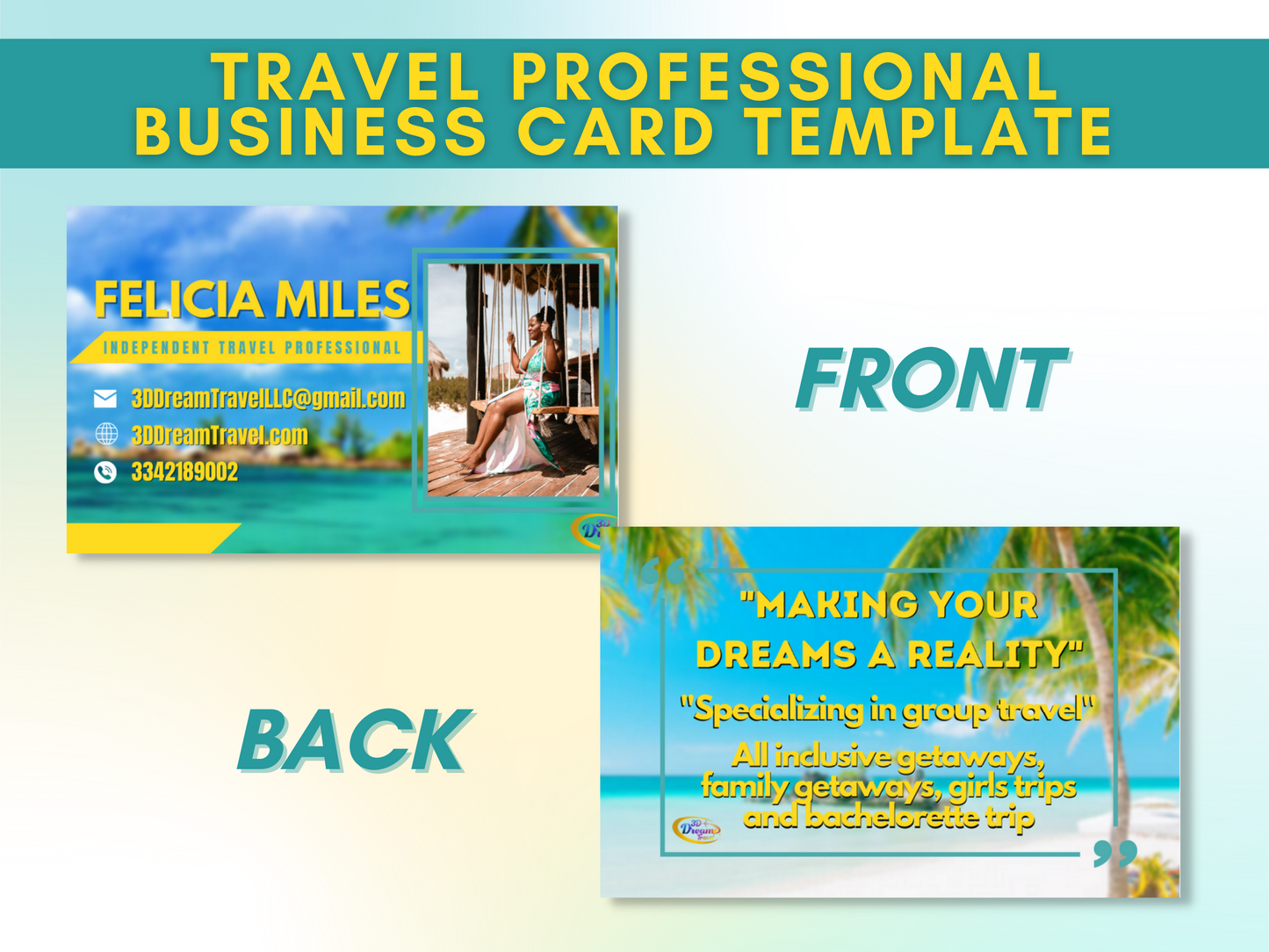 Business Cards Templates and Designs Set 2