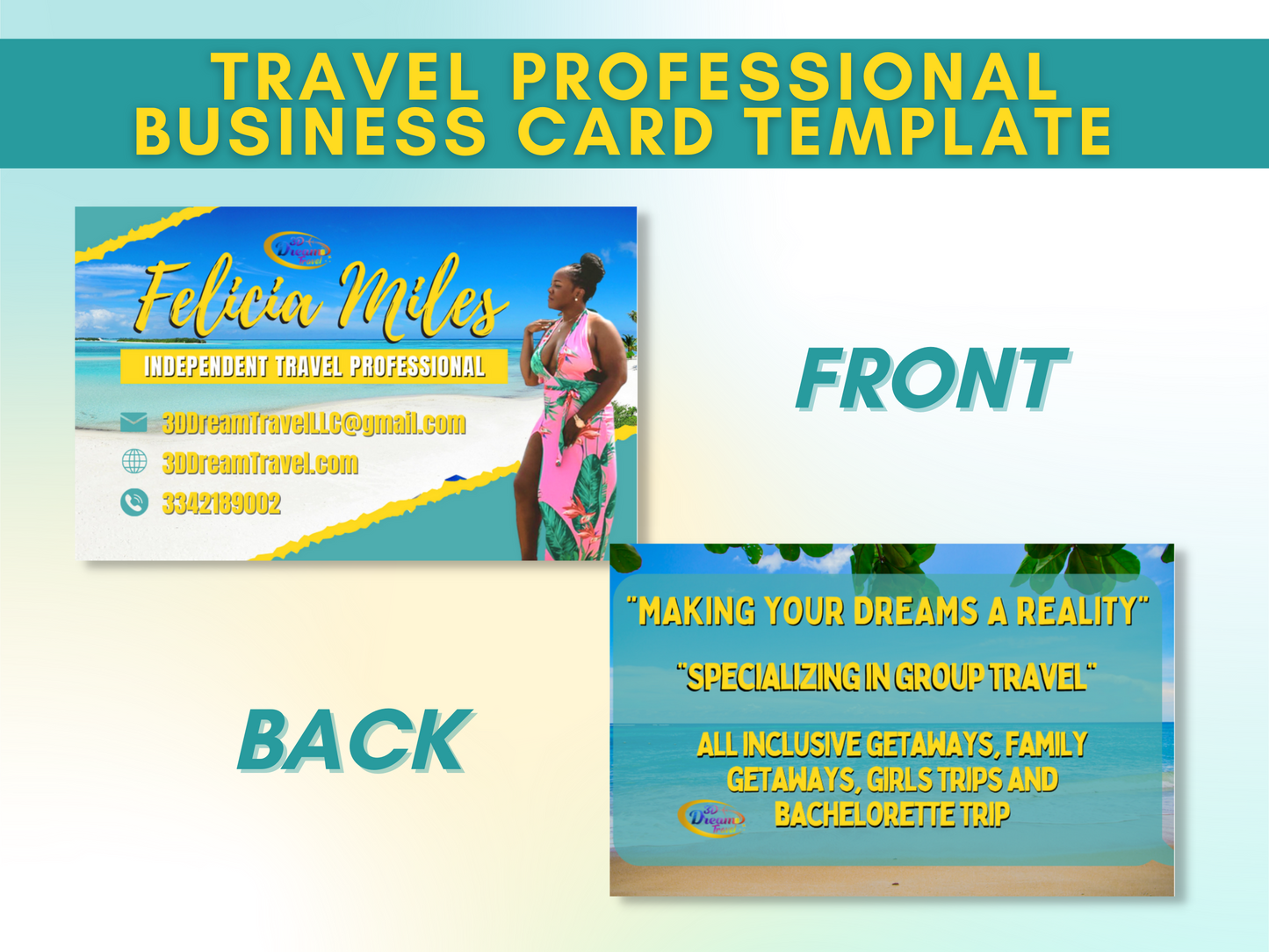 Business Cards Templates And Designs Set 5