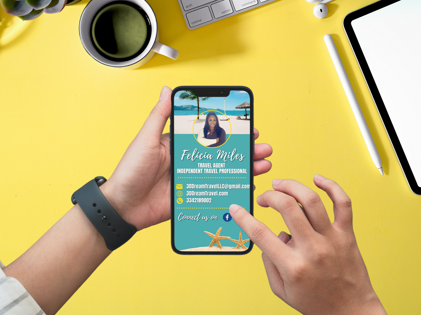 Digital Business Cards Set 1