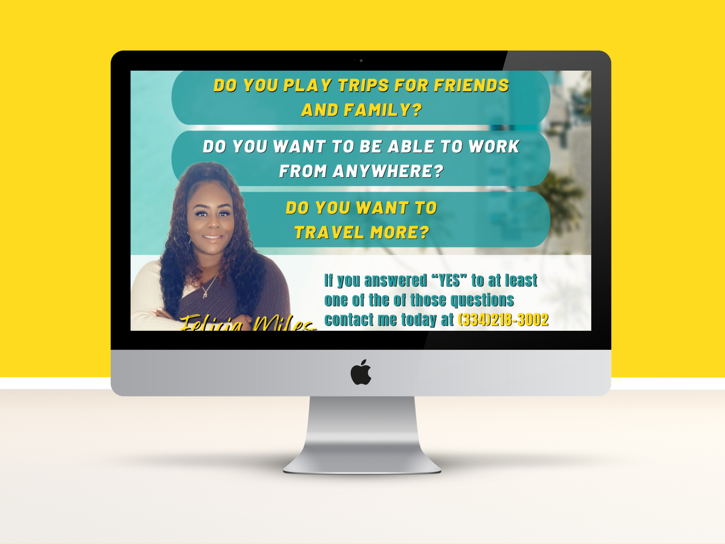 Become a Travel Agent Template Set 5