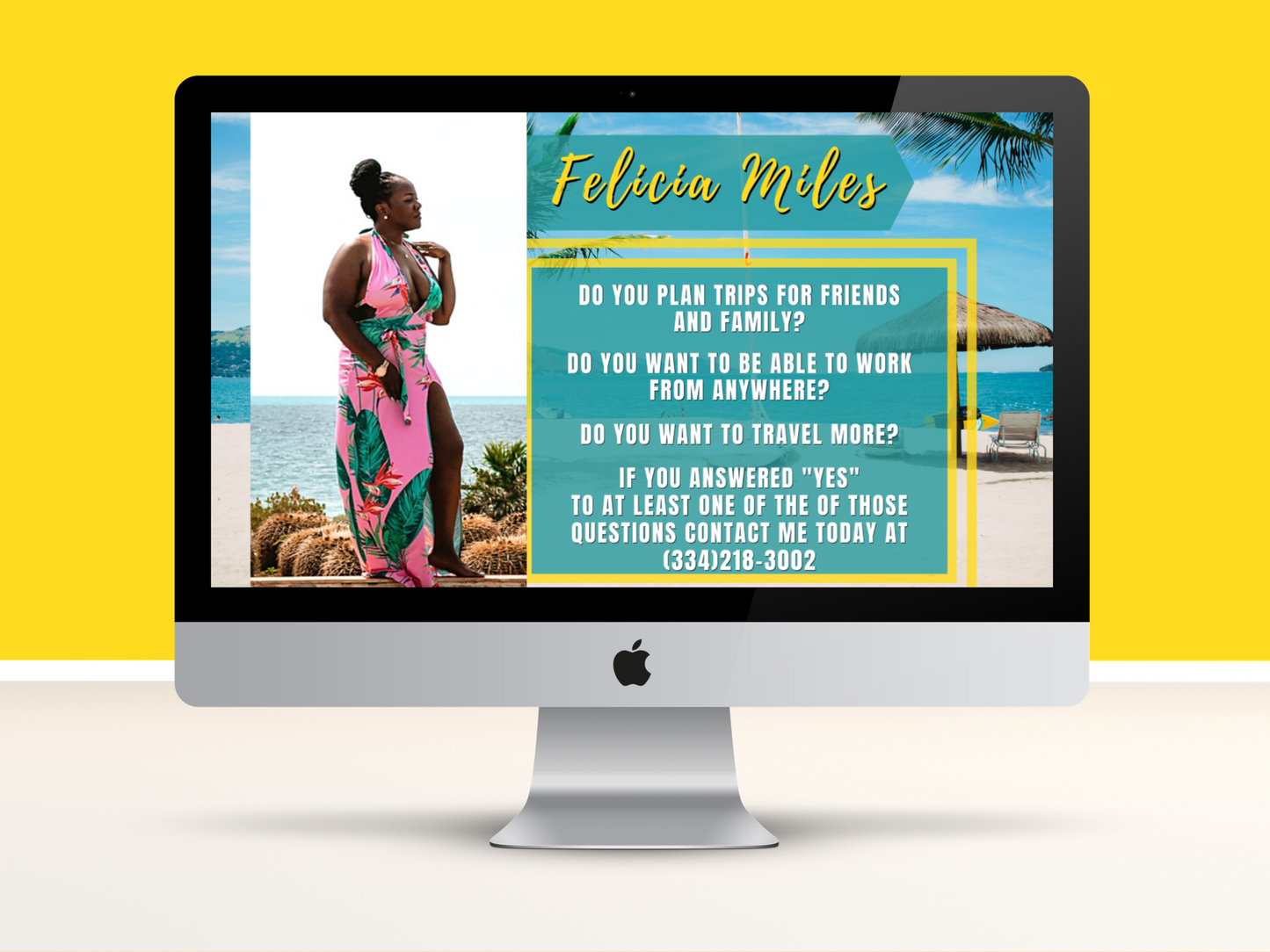 Become a Travel Agent Template Set 5
