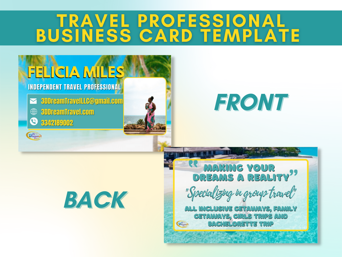 Business Cards Templates And Designs Set 4