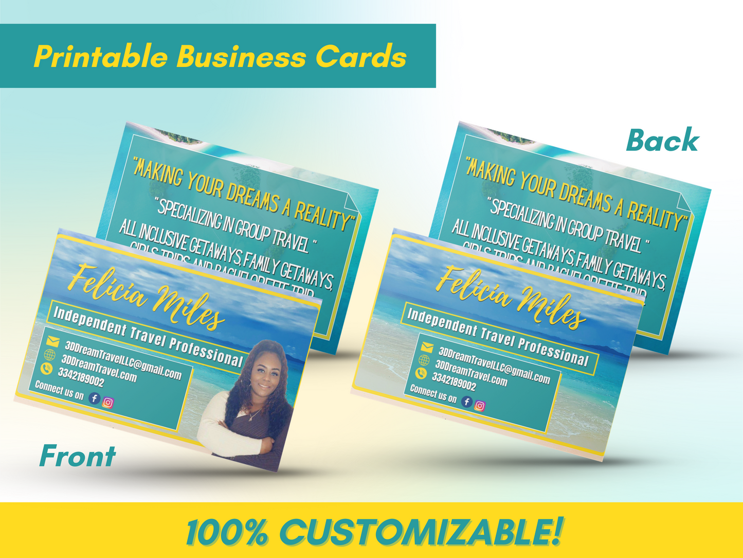 Travel Professional Branding Kit Set 1