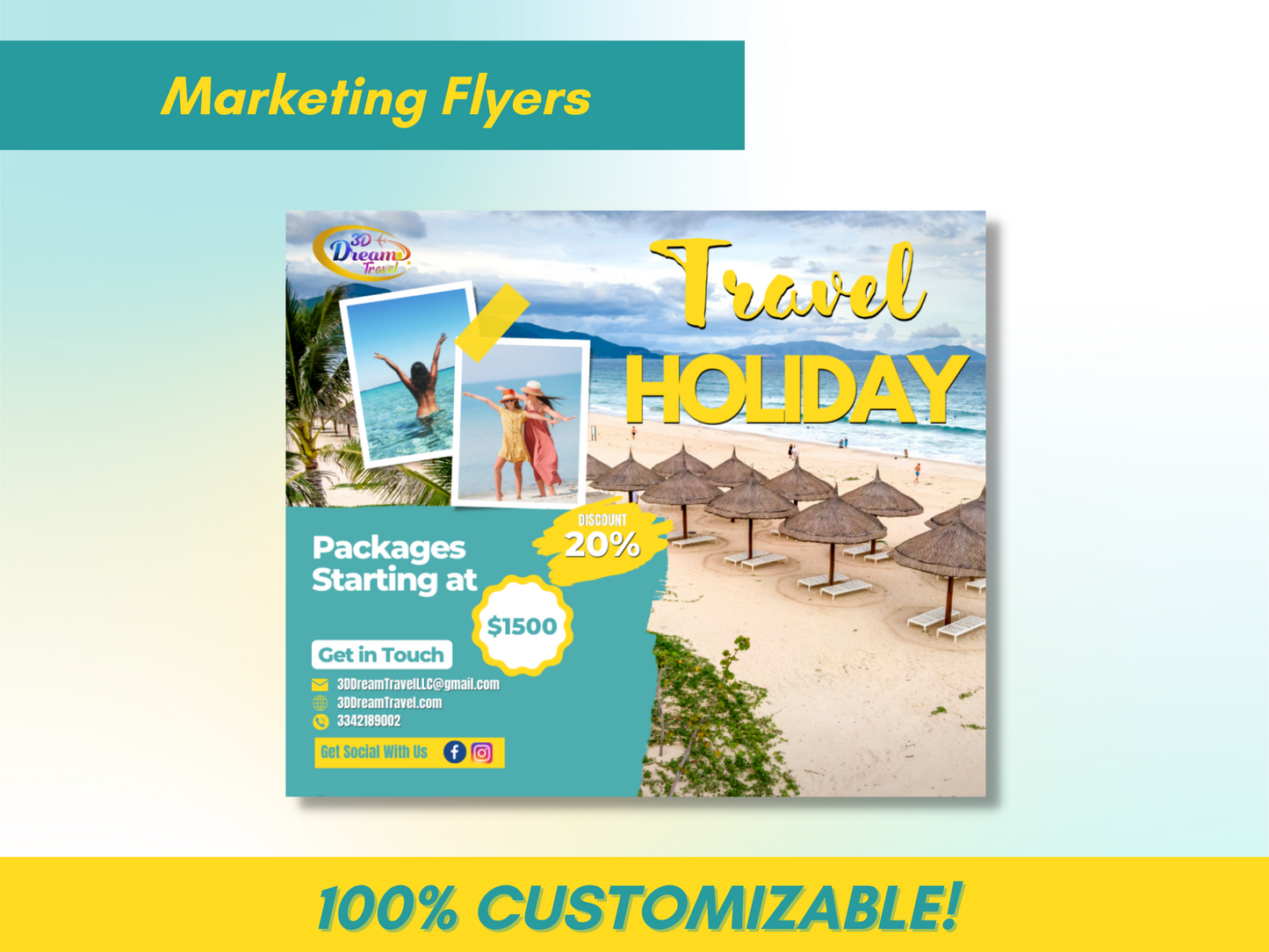 Travel Professional Branding Kit Set 1