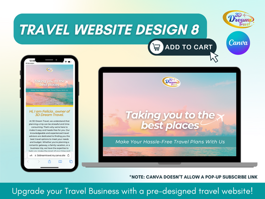 Travel Website Design 8