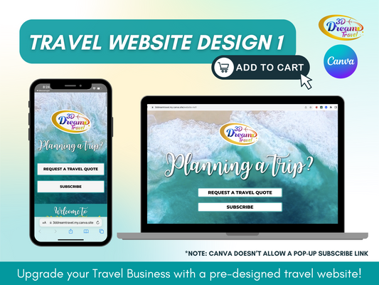 Travel Website Design 1