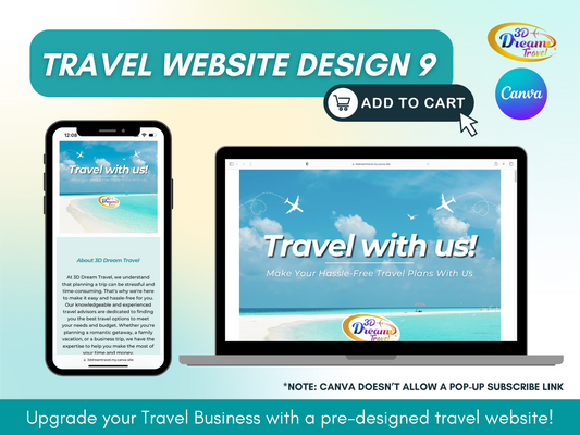Travel Website Design 9