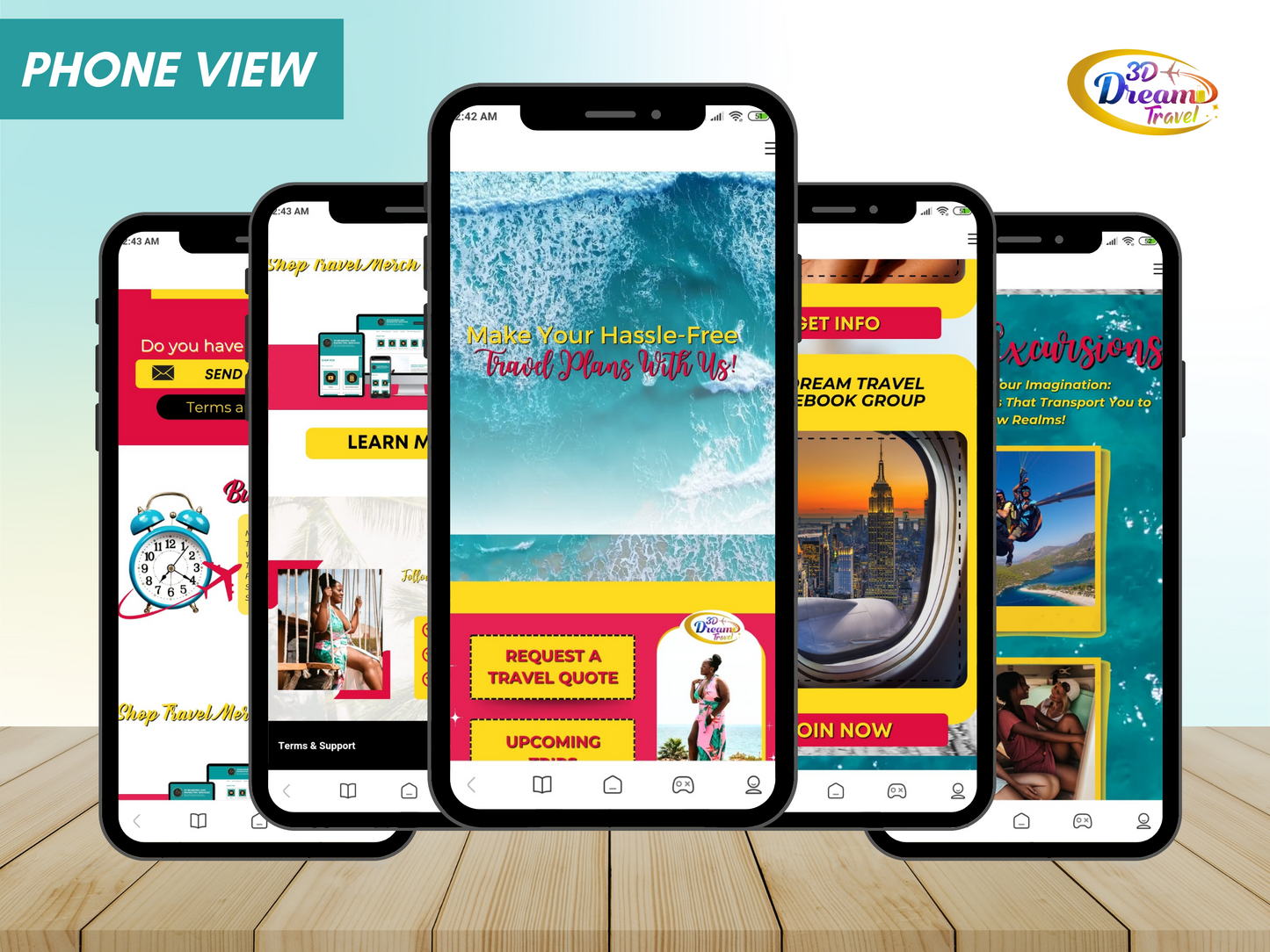 Travel Website Design 5