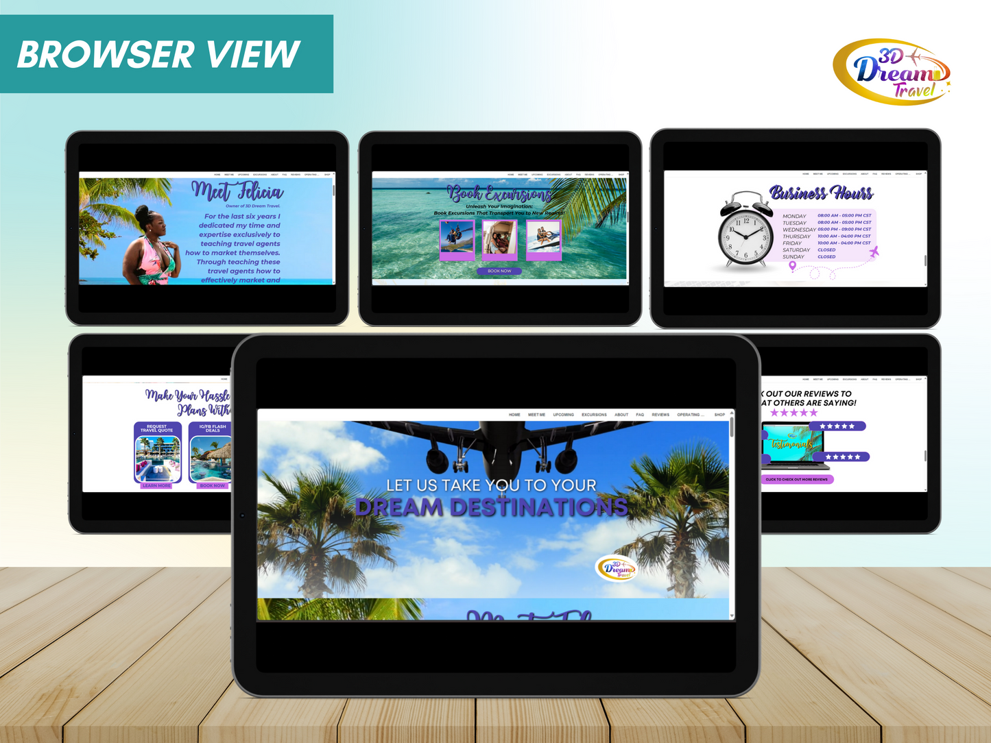 Travel Website Design 6