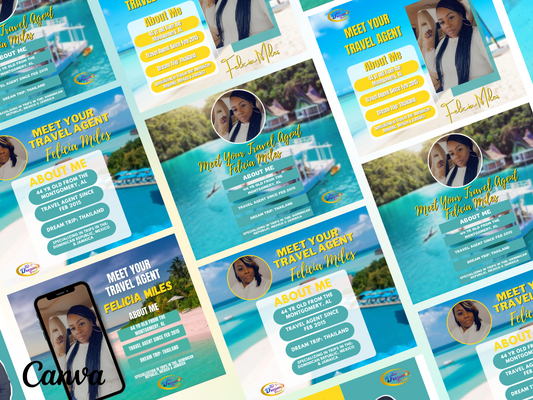 Meet Your Travel Agent Set 1 Facebook And Instagram