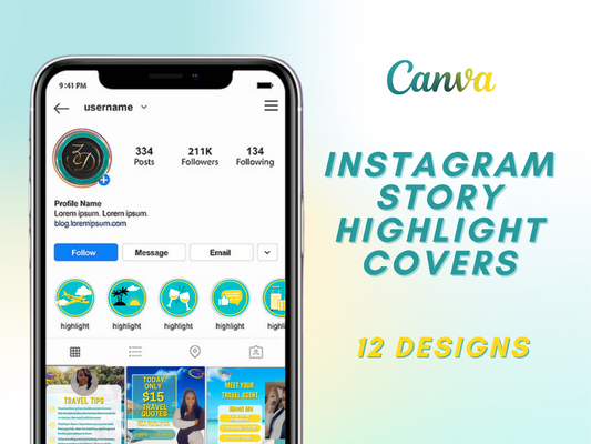 Instagram Story Highlight Covers
