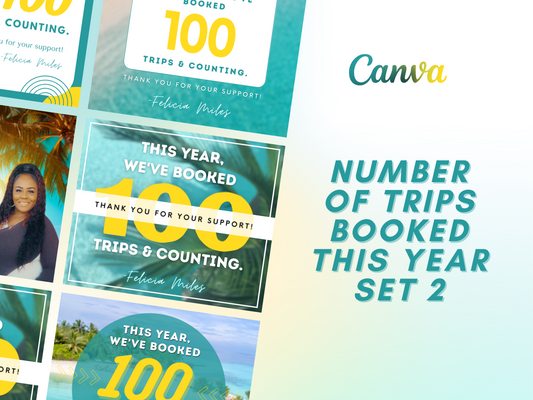 Number of Trips Booked This Year Set 2