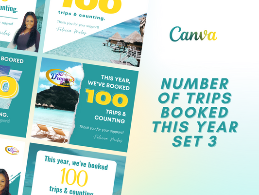 Number of Trips Booked This Year Set 3